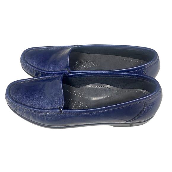 SAS "Simplify" Women's Tripad Leather Loafer, Sapphire Blue, Size 8.5, Pre-Owned - Picture 8 of 8